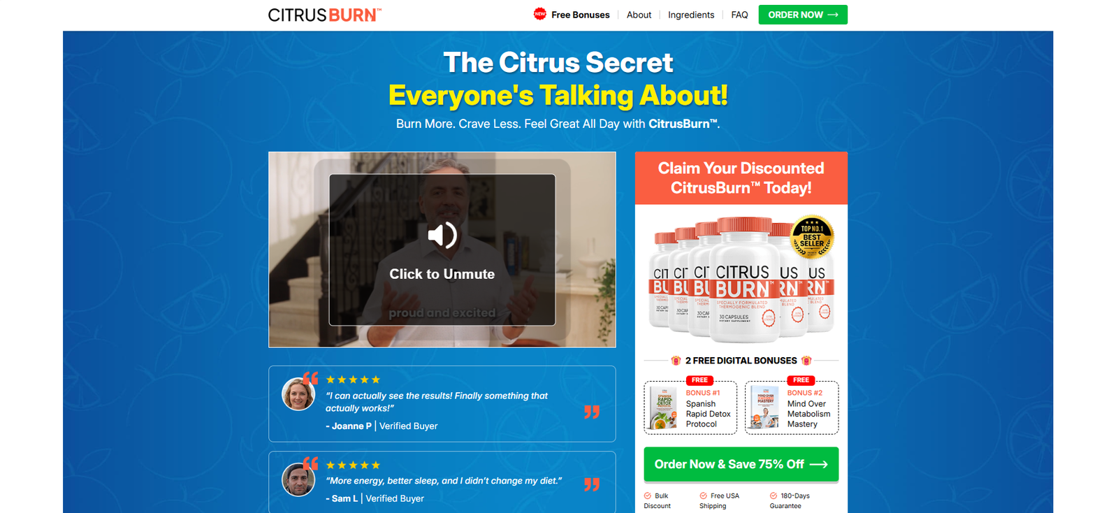 CitrusBurn Offer