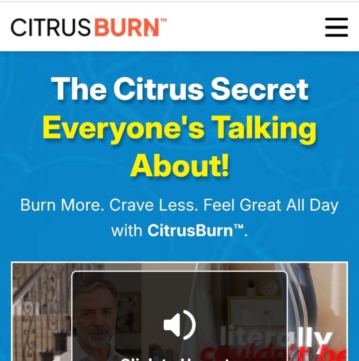CitrusBurn Mobile Offer